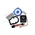 GPM 12V High Performance 40x40mm Motor Cooling Fan with Mount - Blue SLE018FAN-B