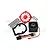 GPM 12V High Performance 40x40mm Motor Cooling Fan with Mount - Red SLE018FAN-R