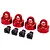 Traxxas Red Aluminium GT-Maxx Shock Caps 4Pcs w/ Spacers 9664R