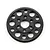 A black XRAY 100T 64dp offset spur gear for RC cars, featuring a circular design with weight-reduction holes and the number 100 stamped on the face.