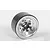 RC4WD Silver Stamped Steel 1.0" Stock Beadlock Wheels Z-W0263