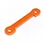 HPI 5B/5SC/5T 6x60x4mm Orange Aluminium Front Lower Brace 87478