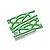 GPM Green Aluminium Front/Rear Extended Lower Suspension Arms 2Pcs w/ Pins for WideMaxx TXM055F/RL-G