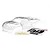 Traxxas 1/8 Sledge Clear Unpainted Body Shell w/ Decals 9511