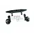 GPM Black Aluminium Adjustable Wheelie Bar Set RUS4040R-BK