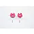 GPM Red Aluminium 12mm Claw Wheel Hexes 2Pcs SLA006-R