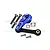 GPM Blue Aluminium 25T Servo Horn w/ Tie Rod Set - Silver Inlay Version SLE16025TN-B