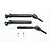 GPM Black Steel Front or Rear Universal Swing Shaft Set STRV2125-BK