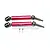 GPM Red Hardened Steel & Aluminium Rear Universal CVD Drive Shafts 2Pcs SXO1277RH-R