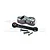 GPM Grey Aluminium 25T Servo Horn w/ Tie Rod Set UDR16025N-GS