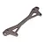 HPI Baja 5B/5SC/5T Gunmetal Rear Shock Mount Plate A w/ Hardware 87551
