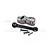 GPM Silver Aluminium 25T Servo Horn w/ Tie Rod Set UDR16025N-S