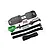 GPM Green Aluminium Servo Mount & Carbon Fibre Battery Compartment Set GSLE0126A-G