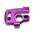 HPI E10 Purple Aluminium Motor Mount Set 88018