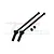Two black hardened steel GPM front CVD driveshafts with two small grub screws, displayed against a white background with a faint GPM logo watermark.