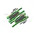GPM Green Aluminium Front Lower Suspension Arms 2Pcs w/ Carbon Fibre Protection Plates SLE055N-G