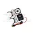 GPM Black Aluminium Motor Heat Sink Set w/ Cooling Fan for SLE038A SLE018FANA-BK