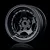 MST 1.9" (+5mm Off-Set) 236 Black Rims 4Pcs 832071BK