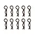 Team Associated SC28 Body Pins 10Pcs 21422