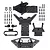Team Associated Rival MT10 Black Skid Plates 25801
