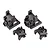 Team Associated Rival MT10 Front and Rear Gearbox Case Set 25806