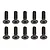 Team Associated 2.5x8mm Fine Thread Countersunk Head Screws 10Pcs 31448