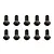 Team Associated 2.5x6mm Fine Thread Button Head Screws 10Pcs 31520