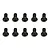Team Associated 3x6mm Fine Thread Button Head Screws 10Pcs 31531
