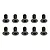 Team Associated 3x6mm Fine Thread Countersunk Head Screws 10Pcs 31541