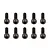 Team Associated 2.5x6mm Fine Thread Cap Head Screws 10Pcs 41079