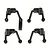 Element RC Enduro Shock Mounts 4Pcs 42005
