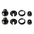 Element RC Black Aluminium Enduro Shock Parts 42079