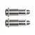 Element RC Silver Aluminium 10x32mm Shock Body 2Pcs 42082