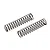Element RC (White 0.95 lb/in) Shock Springs 2Pcs 42088