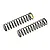 Element RC (Yellow 2.47 lb/in) Shock Springs 2Pcs 42091