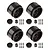 Element RC 1.9" Black Method Beadlock Rims 4Pcs 42101