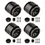 Element RC 1.55" Enduro Trigon Black Beadlock Rims 4Pcs 42111