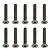 Team Associated 3x18mm Fine Thread Countersunk Head Screws 10Pcs 89209