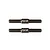 Two identical steel threaded linkages with FT logo laser-etched on the center section, isolated on a white background.