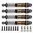 Factory Team Aluminium 90mm Adjustable Shocks Set 4Pcs - Bronze 42078