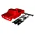 Traxxas 1/10 Chevrolet C10 Red Painted Body Shell w/ Rear Wing & Decals 9411R