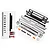 Traxxas Chevrolet C10 Chrome Body Shell Accessory Set w/ Bumpers 9415R