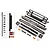 Traxxas Chevrolet C10 Black Chrome Body Shell Accessory Set w/ Bumpers 9415X