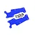Traxxas Blue Front Suspension Arm Covers 2Pcs 9633X