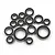 Yeah Racing Rubber Shielded Bearing Set for Kyosho Beetle Tomahawk YBS-0015