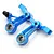 Yeah Racing Blue Aluminium Steering Bellcrank/Drag Link Assembly w/ Bearings for Tamiya XV-02 TXV2-007BU