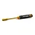 Yeah Racing 8.0mm lock nut driver with a black knurled handle and gold anodized accents against a white background.