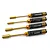 Yeah Racing Black & Gold Aluminium 4, 5.5, 7, 8mm Lock Nut Driver Set YT-0224