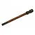 A Factory Team flat head screwdriver bit with a brown shaft and black hex shank, marked SL4.