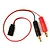 Reedy Power Futaba Rx/Tx Charge Lead w/ 4mm Bullet Connectors 27223